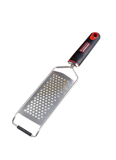 Buy High-Quality Stainless Steel Multi Grater with Thermoplastic Rubber Handle Silver and Black 48.5 x 6.5 x 22 cm BC4021 in Saudi Arabia