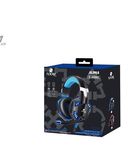 Buy Z2000 Over-Ear Gaming Wired Headphones For PS4/PS5/XOne/XSeries/NSwitch/PC in Saudi Arabia