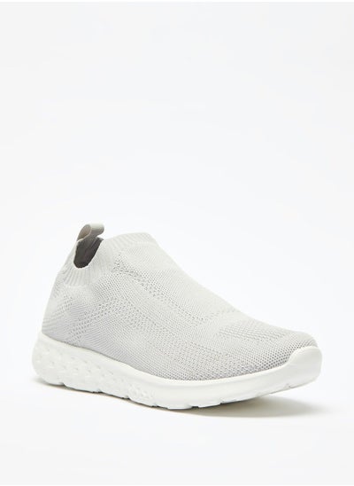 Buy Textured Slip-On Mens' Sports Shoes in UAE