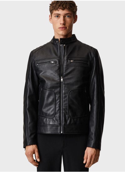 Buy Classic Biker Jacket in UAE