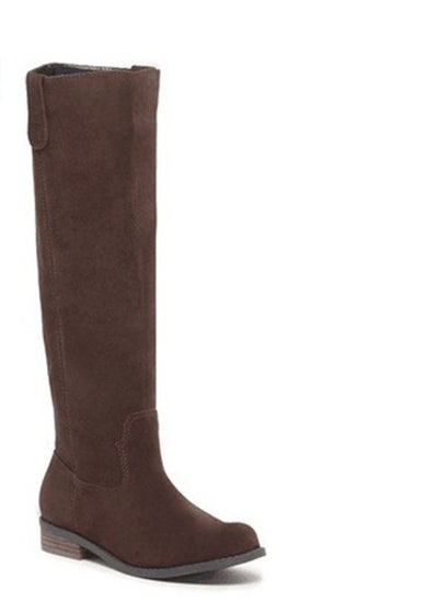 Buy Thigh High Boots For Women Brown in UAE