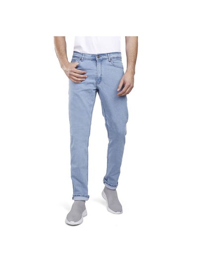 اشتري Coup Jeans Pants For Men - Slim Fit - Light Blue في مصر