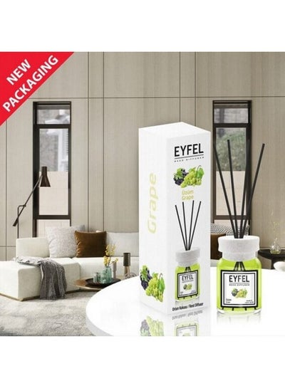 اشتري Eyfel Reed Diffuser Grape Room Air Freshener 120ml في الامارات