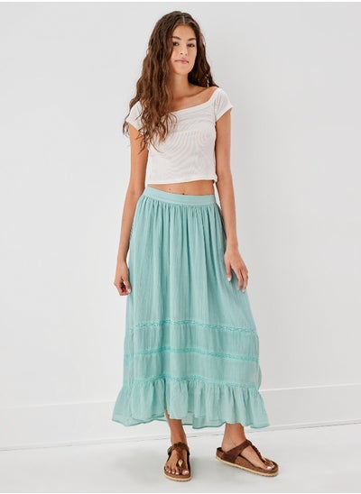 Buy AE Hi-Low Midi Skirt in UAE