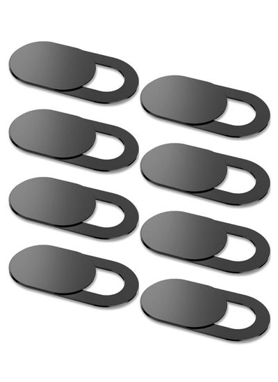 Buy Ultra Thin Webcam Slide Cover, Pack of 8,0.027in, -Black in UAE