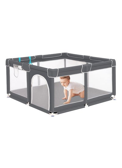 اشتري Baby Extra Large Playard, Grey, 200 CM X 200 CM في الامارات