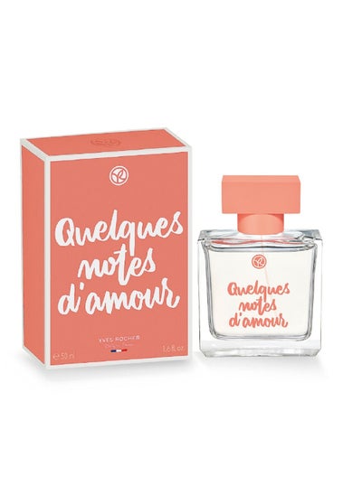 Buy QUELQUES NOTES D'AMOUR EAU DE PARFUM BOTTLE 50ML in UAE