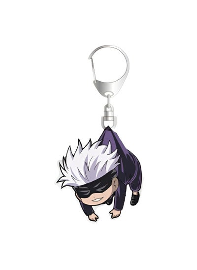 Buy Popular Anime Jujutsu Kaisen Gojo Satoru Acrylic Keychain in Saudi Arabia