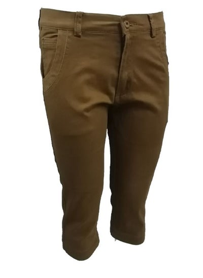 اشتري Casual Bermuda Shorts For Men 3/4 Below The Knee Crop Trousers في السعودية