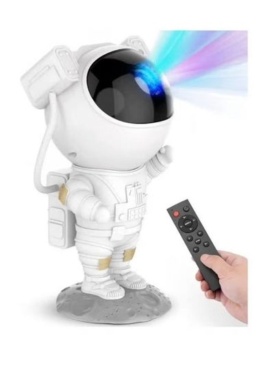 اشتري Star Projector Night Light with Timer And Remote Control Astronaut Projector Lamp 360° Rotation, USB Galaxy Starry Sky Projector For Kids, Party, Bedroom And Game Room في الامارات