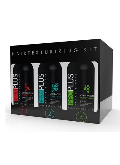 Buy Protein Collagen Hair Texturizing Kit 3x200 ml in Saudi Arabia