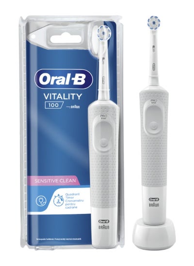 اشتري Vitality 100 Sensitive Clean Electric Toothbrush في الامارات