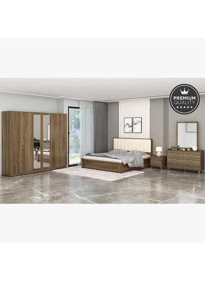 اشتري Hilton 5-Piece King Bedroom Set 219 x 110 x 190.6 cm في السعودية