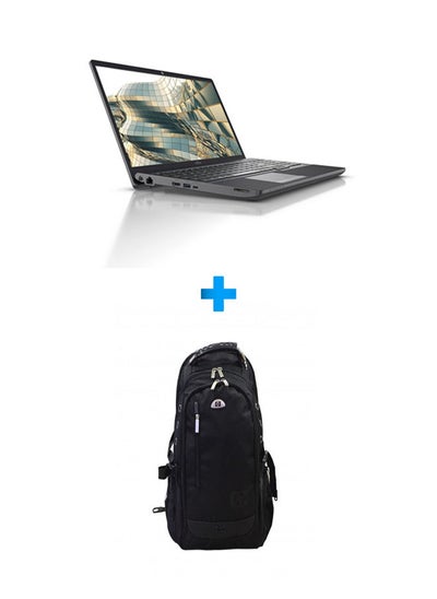 Buy A3511 Laptop With 15.6 Inch FHD/ Core I3-1115G4 /8 GB Ram /256 GB SSD /Intel UHD Free Dos/ English/Arabic Black With HP Laptop Bags 1418 Backpack Black in Egypt