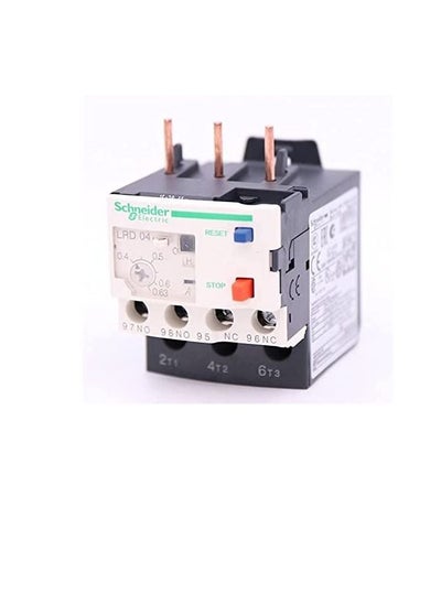 Buy Schneider LRD04 Tesys Overload Relay (Class 10, 0.4-0.63A) in UAE