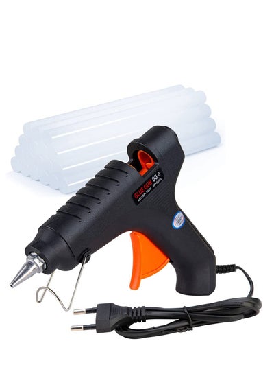 Buy Robustline High Quality - BIG SIZE (Glue Gun 60W with Glue Sticks 25Pcs (11mm))… in UAE