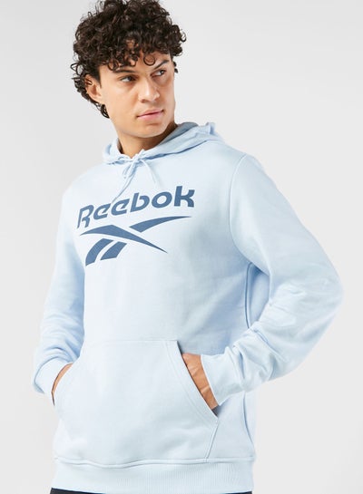 Reebok Identity Fleece Stacked Logo Crew Sweatshirt - Men