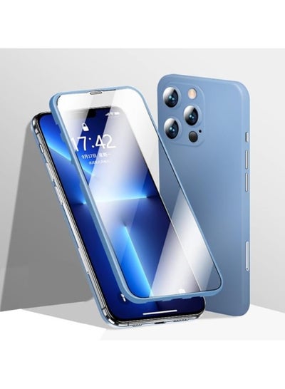 Buy Ricci 360 case for iPhone 13 Pro Max - blue in Egypt