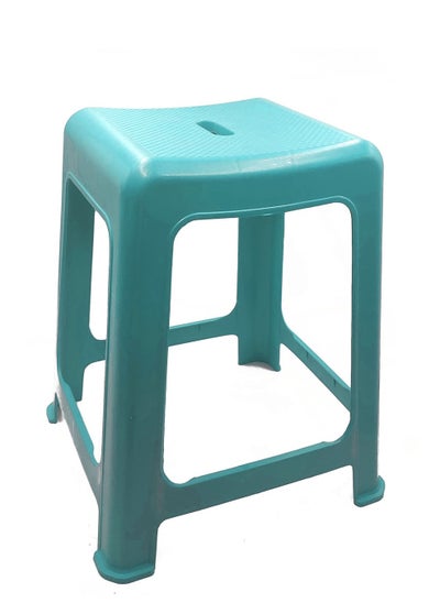 Buy 45 cm blue plastic bathroom chair in Saudi Arabia