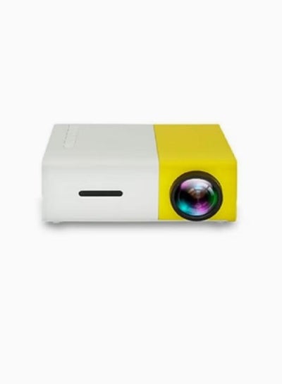 Buy YG300 YG - 300 LCD Projector Full HD 1080P Mini Portable Home Theather Cinema LED Projector For Video Media Player in Saudi Arabia