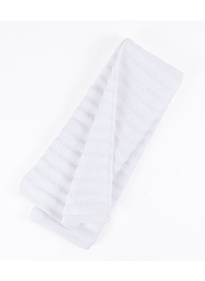 Buy Cesme Hand Towel, Pure White - 600 GSM, 50x90 cm in UAE