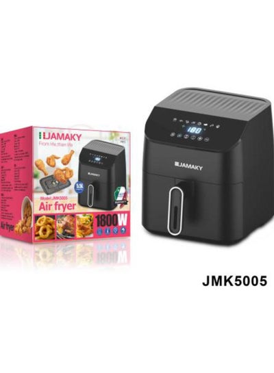 Buy Digital air fryer, 1800 watts, 5.5 liters, from Jamaki JMK 5005, Italian in Egypt