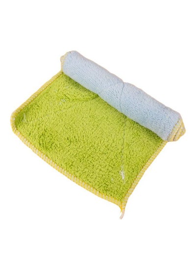 Buy Double-Sided Towel Green/Blue 140x260x5millimeter in UAE