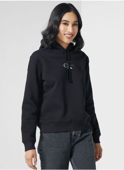 Buy Crew Neck Logo Hoodie in Saudi Arabia