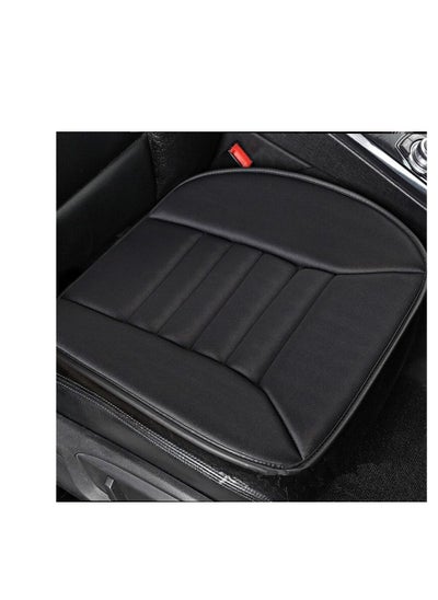 Buy Car Seat Cushion Pad Memory Foam Seat Cushion for Car Driver Seat Cushion with Non Slip Bottom Seat Protector Cushion for CarOfficeHome Use, Black in UAE