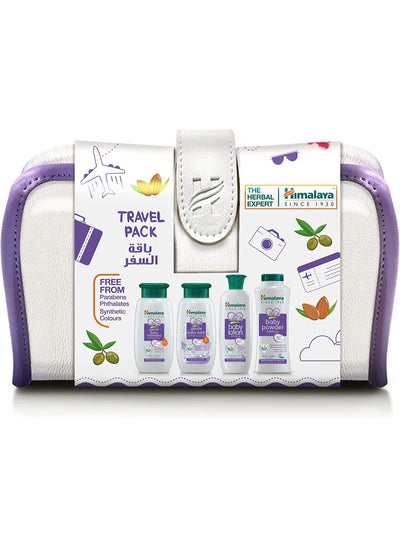 Buy Himalaya Baby Care Easy Travel Pack With Gentle Baby Shampoo, Gentle Baby Bath, Baby Lotion & Baby Powder in Saudi Arabia