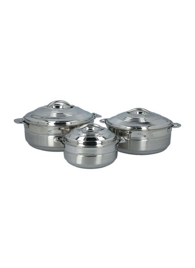 Buy 3-Piece Plain Hot Pot Set in Saudi Arabia