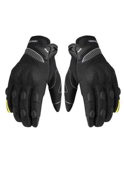 Buy Black XL Motorcycle Riding Gloves Anti-slip Off-road Outdoor Mountaineering Gloves in UAE