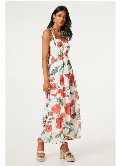 Buy Maxi floral dress with ruffles in Egypt