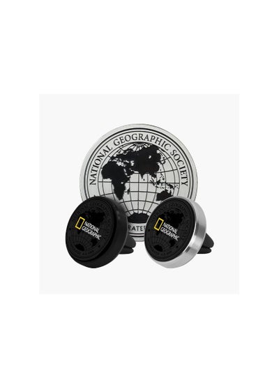 اشتري National Geographic Metal Deco Car Mount - Black في الامارات