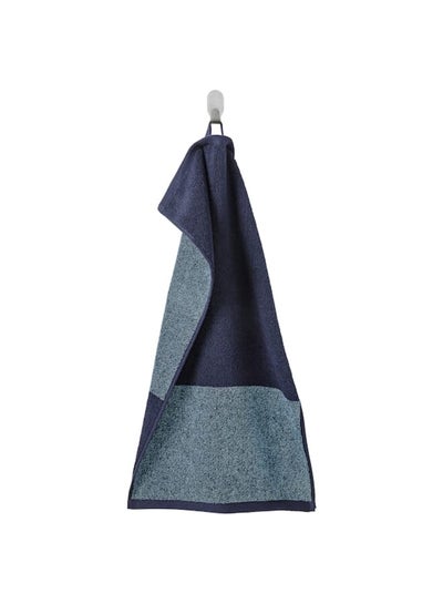 Buy Hand towel dark blue/mélange 40x70 cm in Saudi Arabia