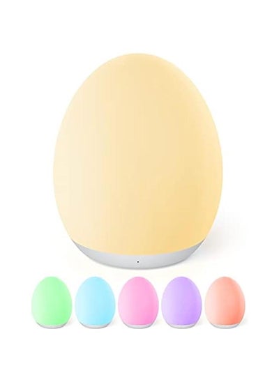 Buy Baby Night Lights, 8 Colors Changing Mode & Dimming Function, Rechargeable Night Light for Kids with Touch Control, 1 Hour Timer, up to 100H in Saudi Arabia