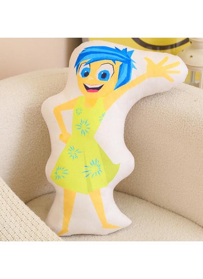 Buy inside out 2 Plush Throw Pillow Cartoon Plush Doll Toy Decoration Cushion for Kids and Adults  Great Birthday Choice for Boys Girls 18×18 Inch in UAE