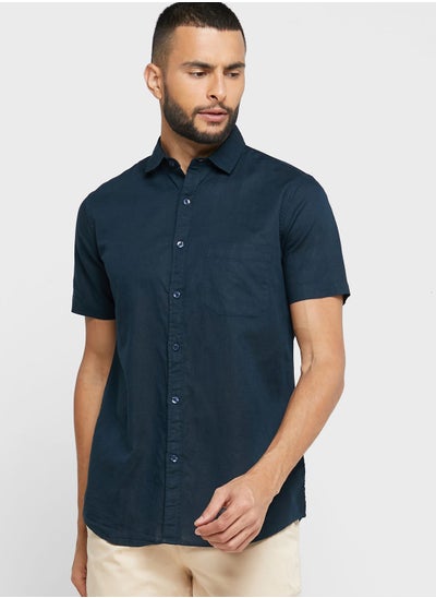 Buy Linen Blend Shirt in UAE