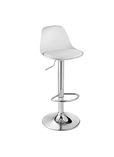 اشتري Maple Home Decoration Swivel High Chair Bar Stool Adjustable Up Down Stainless Steel Base Office Restaurant Furniture في الامارات