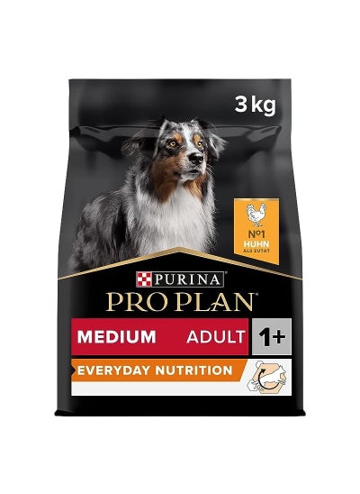 Buy PRO PLAN MEDIUM ADULT Dog Chicken 3kg XE in UAE