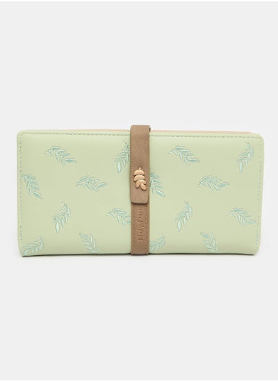 Buy Classic Design Bifold Wallet With Zipper Pocket And Business Card Holders For Women in Egypt