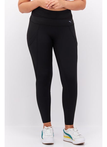 Buy Women Sportswear Fit Training Leggings, Black in UAE