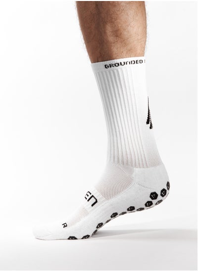 Buy Seven Grip Socks (White) in Egypt