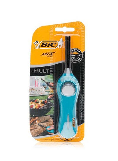 Buy Multipurpose Bic Mega Gas Lighter U140 Blue color in UAE