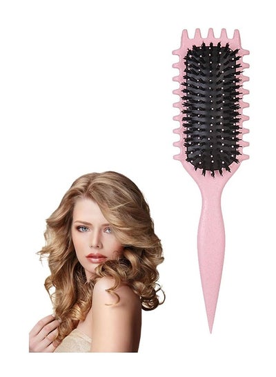 Aazon.co : Curl Defining Brush, Boar Bristle Hair Brush Gifts For Woen And En – Shape - View #9