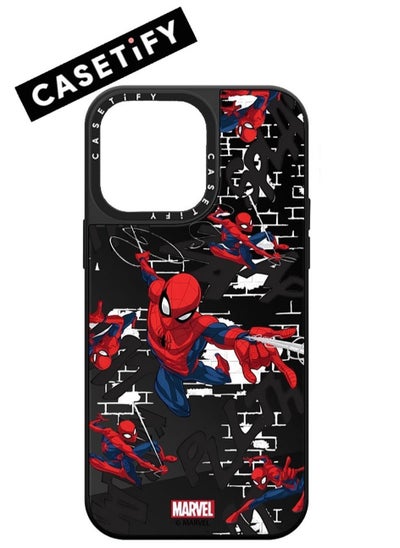 اشتري Magnetic Suction Phone Case for iPhone 15 Spider Man Protective Cover في الامارات