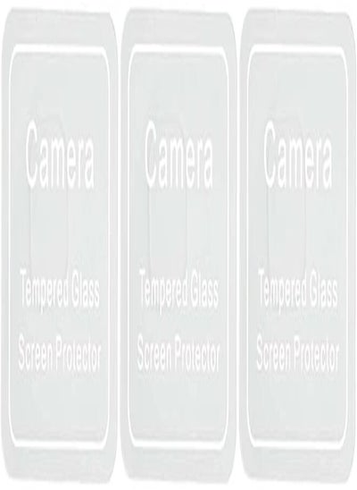 Buy Tempered Glass Camera Lens Protector For Samsung Galaxy J6 Pack Of 3 Clear in Egypt