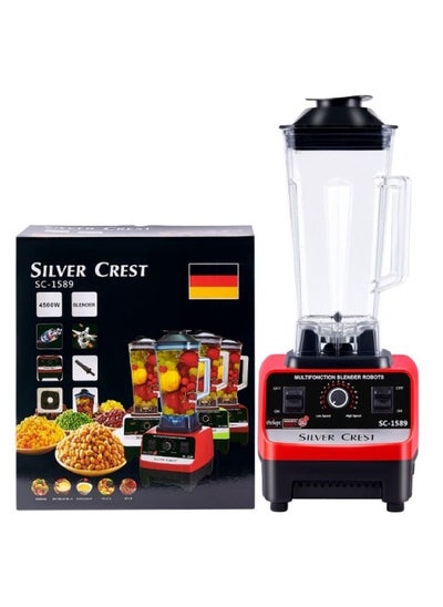 اشتري 2.5L 4500W BPA Free Heavy Duty Blender Mixer Electric High Speed Juicer Food Processor Ice Smoothies Crusher Blander في الامارات