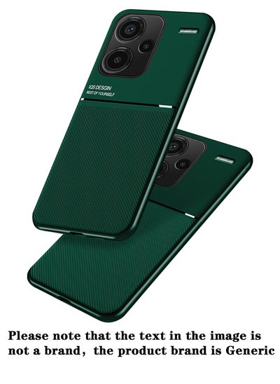 Buy Protective Case Cover For Xiaomi Redmi Note 13 Pro Plus 5G Green High end Business in Saudi Arabia