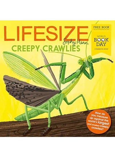 Buy Lifesize Creepy Crawlies: A brand new illustrated children’s book exclusive for World Book Day 2023! in Egypt